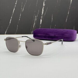 NEW GUCCI GG1876S 003 WOMEN SILVER/GRAY SUNGLASSES GUCCI